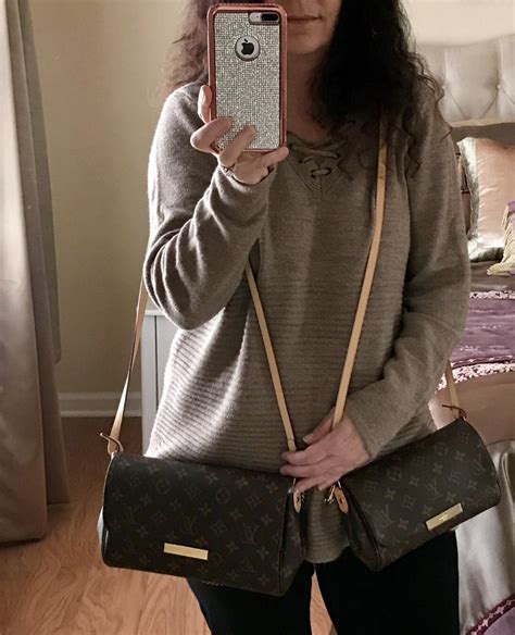 louis vuitton crossbody favorite pm vs mm|louis vuitton monogram.